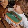 Lunch bag isotherme Green Stripes Hello Hossy Ambiance 2