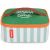 Variation Vert, blanc, orange du produit Lunch bag isotherme Green Stripes de la marque Hello Hossy