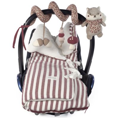 Spirale d'activités Écureuil Cherry Fleurs