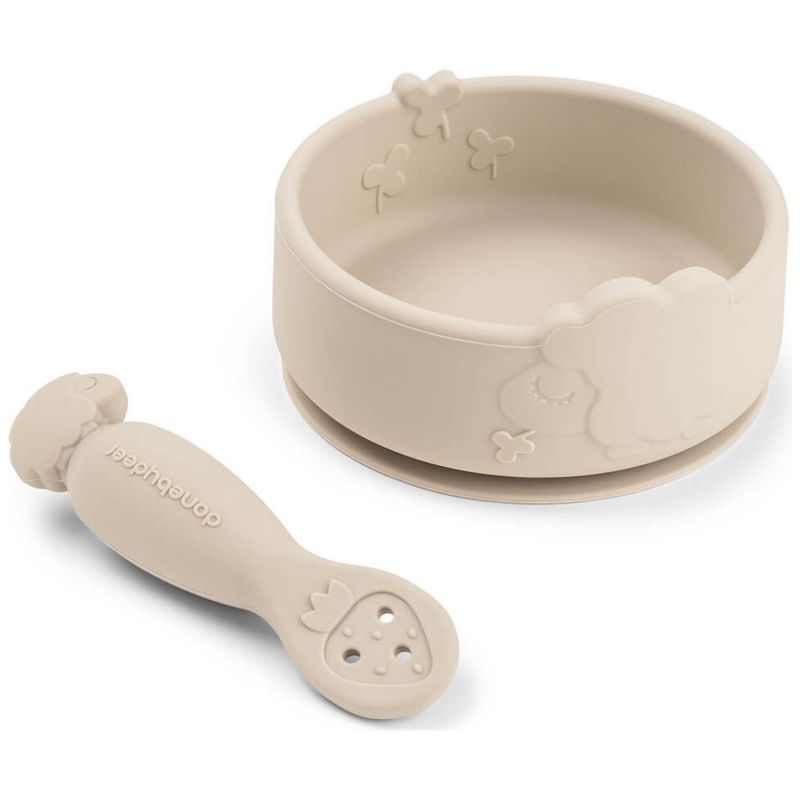 Coffret premier repas ventouse Sheepy Sable Done by Deer Produit 1