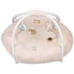 Tapis d'éveil avec arches Ernest, Flo et Oli (90 cm) - Nattou