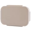 Lunch box en plastique recyclé Taupe - 3 sprouts