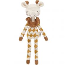 Peluche crochetée Goldie la girafe (25 cm)  par Patti Oslo
