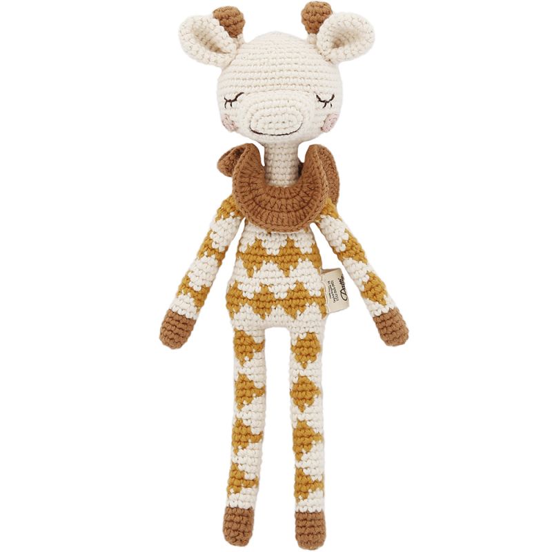Peluche crochetée Goldie la girafe (25 cm) Patti Oslo