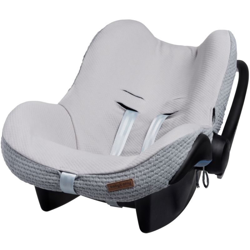 Housse pour siège auto groupe 0+ grise Cloud Baby's Only