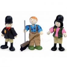 Lot de 3 figurines cavaliers (9 cm)  par Le Toy Van