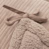 Tour de lit Cloudy Rib Milky Coffee (pour lits 60 x 120 ou 70 x 140 cm) Jollein Produit 4