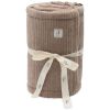Tour de lit Cloudy Rib Milky Coffee (pour lits 60 x 120 ou 70 x 140 cm) Jollein Produit 6