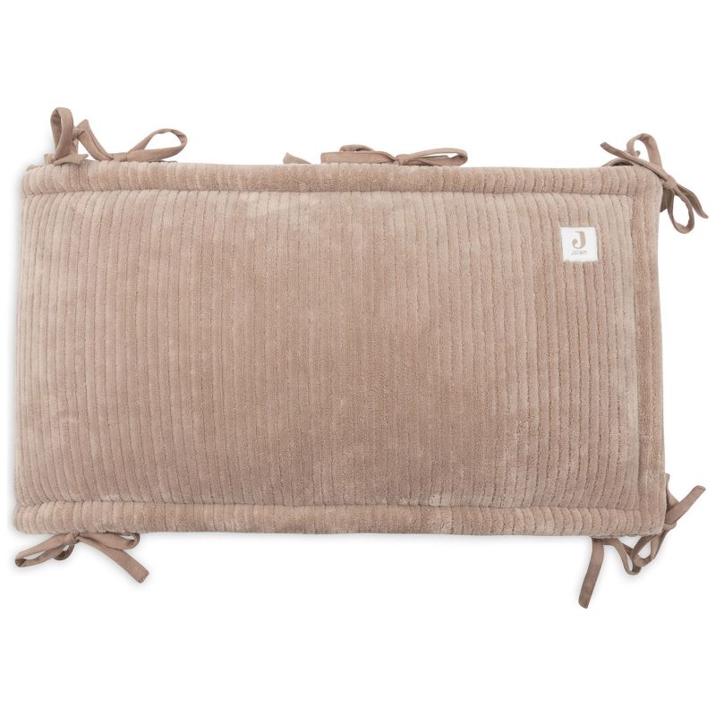 Tour de lit Cloudy Rib Milky Coffee (pour lits 60 x 120 ou 70 x 140 cm) Jollein Produit 3