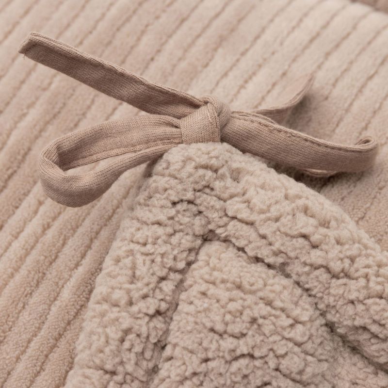 Tour de lit Cloudy Rib Milky Coffee (pour lits 60 x 120 ou 70 x 140 cm) Jollein Produit 4