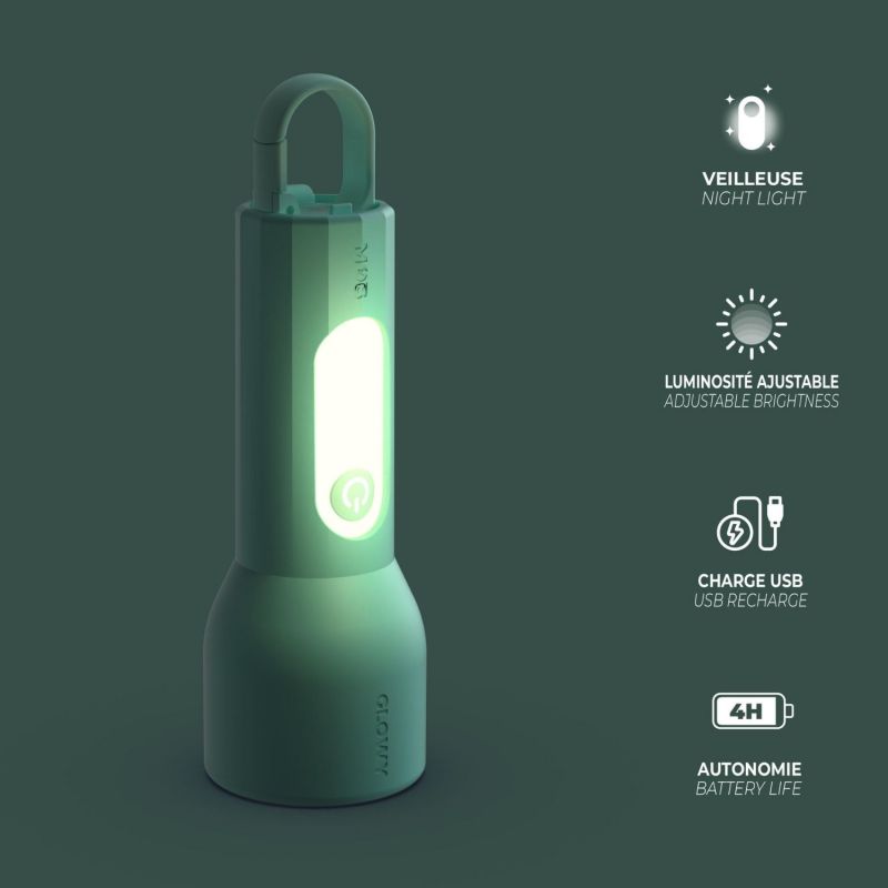 Lampe torche Glowy Blue MOB Ambiance 5