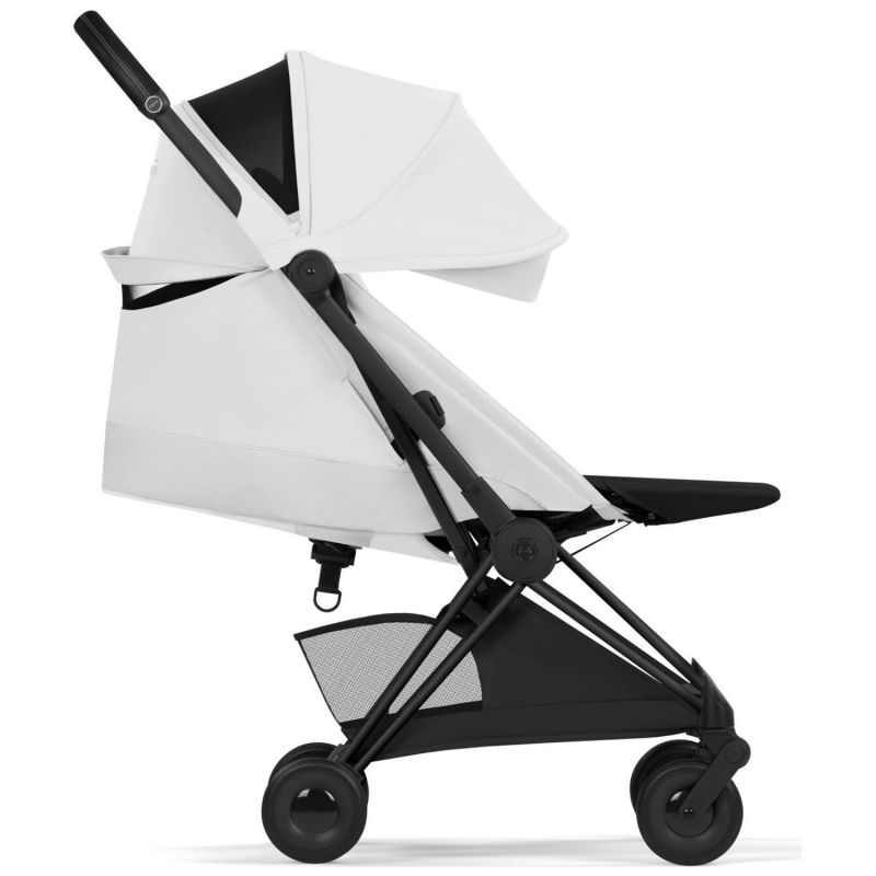 COŸA Style 2026 Poussette ultra-compacte et Châssis Matt Black Off White Cybex Produit 6