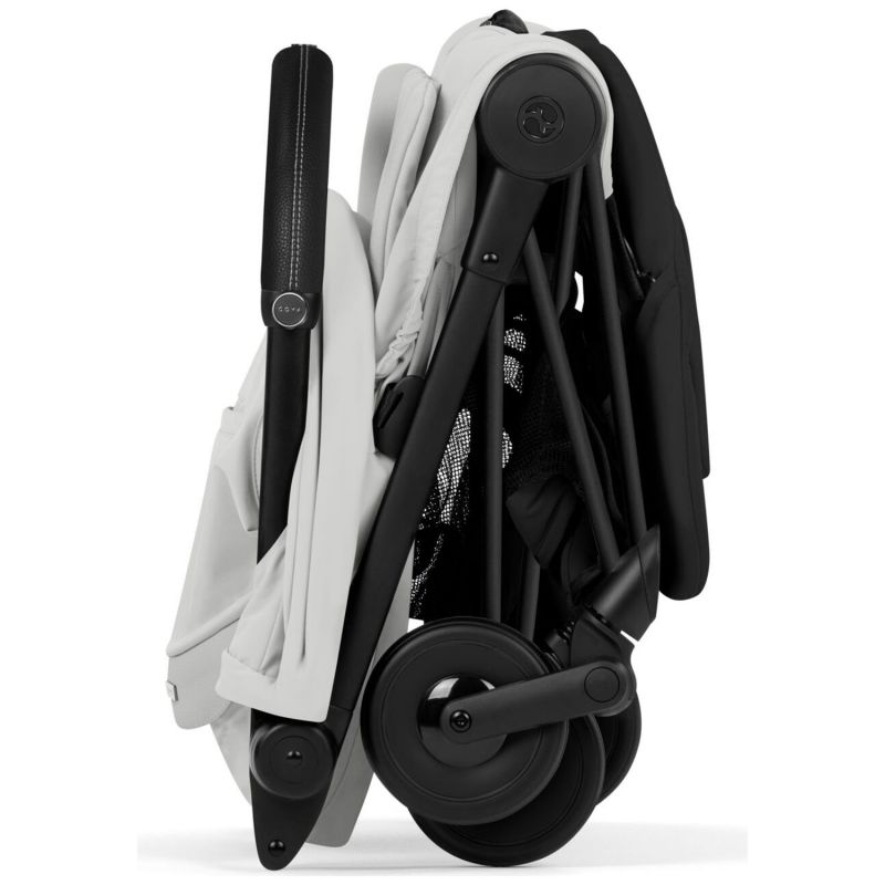 COŸA Style 2026 Poussette ultra-compacte et Châssis Matt Black Off White Cybex Produit 9