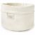 Variation Ecru du produit Panier de toilette Ivory Powder (22 cm) de la marque Babyshower