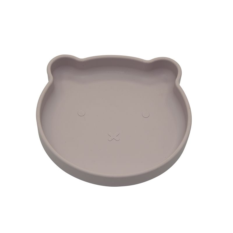 Assiette ventouse ourson rose Bo Jungle