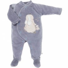 Pyjama chaud Wapi gris (3 mois : 60 cm)  par Noukie's