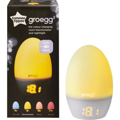 Veilleuse thermomètre Groegg² USB Tommee Tippee