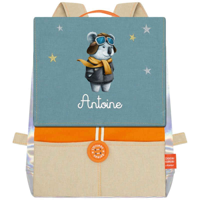 Sac à dos Koalaviateur (personnalisable) L'oiseau bateau Produit 1