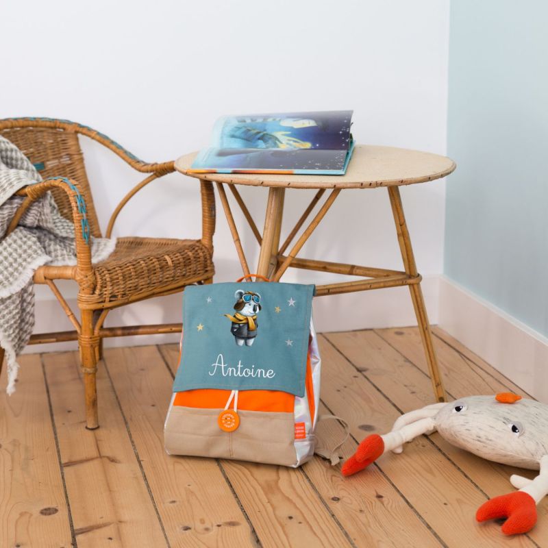 Sac à dos Koalaviateur (personnalisable) L'oiseau bateau Ambiance 2