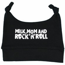 Bonnet Milk mum and rock n'roll (0-3 mois)  par Gaspard et Zoé