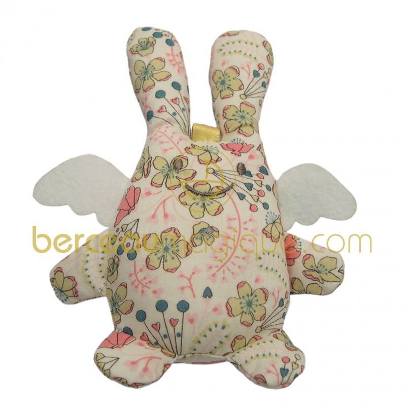 Petit doudou Ange lapin Liberty 72 (12 cm) Trousselier