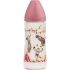 Biberon avec tétine physiologique Circus rose (360 ml) - Suavinex Biberon avec tétine physiologique Circus rose (360 ml) - Suavinex