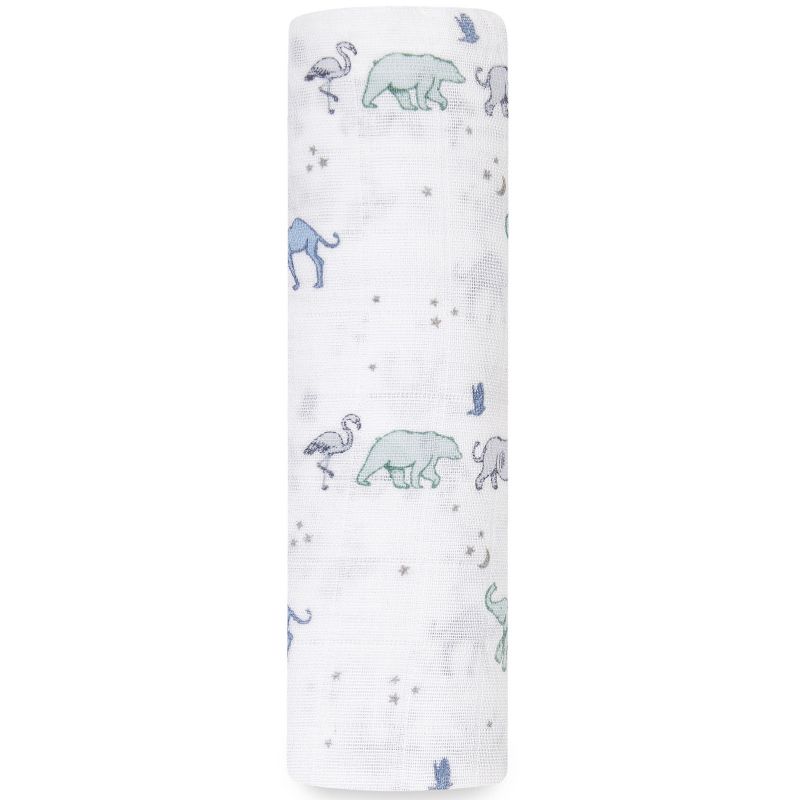 Maxi lange en coton Rising Star Follow the Stars (120 x 120 cm) aden + anais