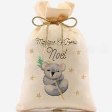 Sac à cadeaux Père Noël Koala  par Gaëlle Duval