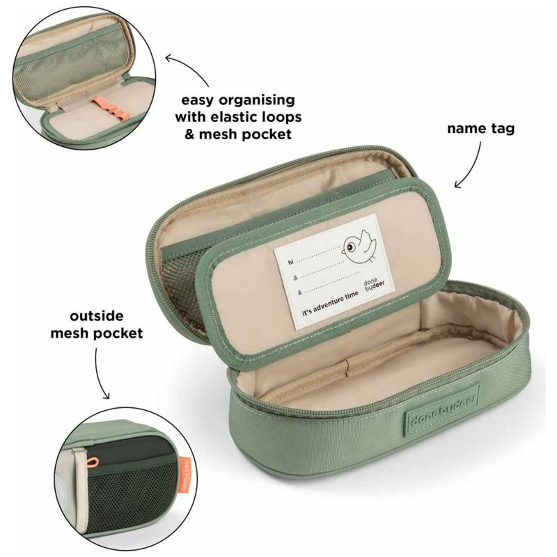 Trousse plumier Tiny trails Vert Done by Deer Produit 8