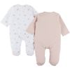 Lot de 2 pyjamas Jersey Vintage flowers (6 mois) Noukie's Produit 3