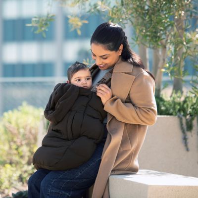 Protection d'hiver pour porte-bébé CUDL Caviar