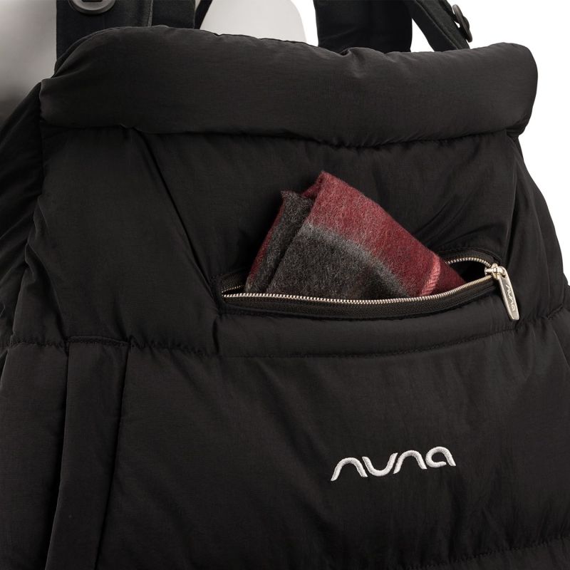 Protection d'hiver pour porte-bébé CUDL Caviar Nuna Produit 8
