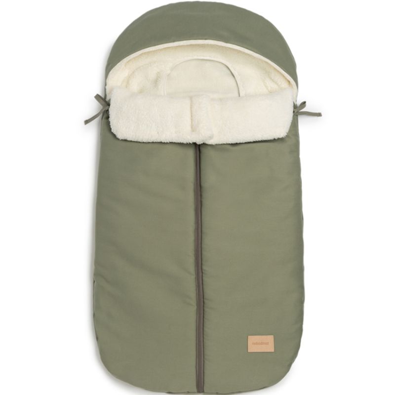 Chancelière waterproof Baby on the go Olive Green (6-18 mois) Nobodinoz