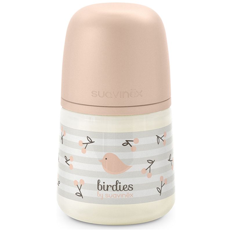 Biberon tétine SXPro S Birdies Rose (150Ml) Suavinex Produit 1
