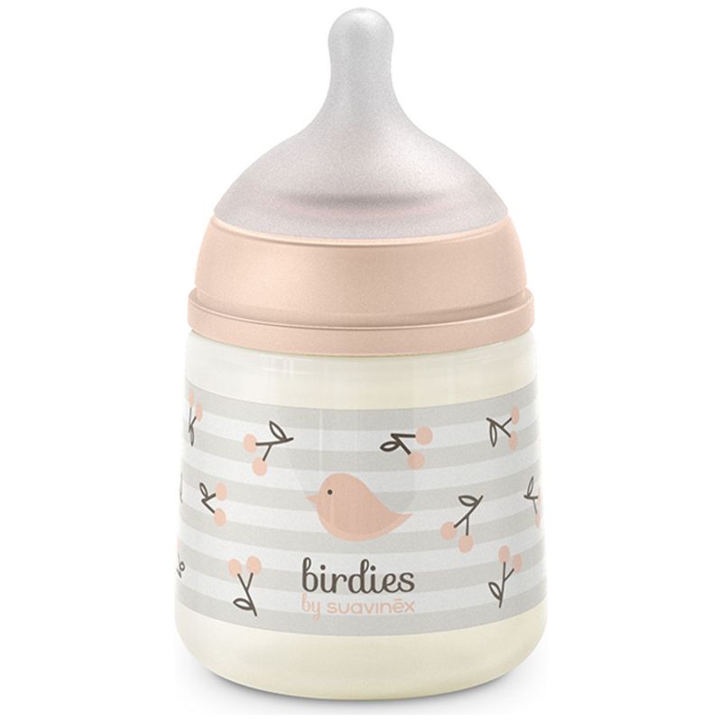 Biberon tétine SXPro S Birdies Rose (150Ml) Suavinex Produit 3