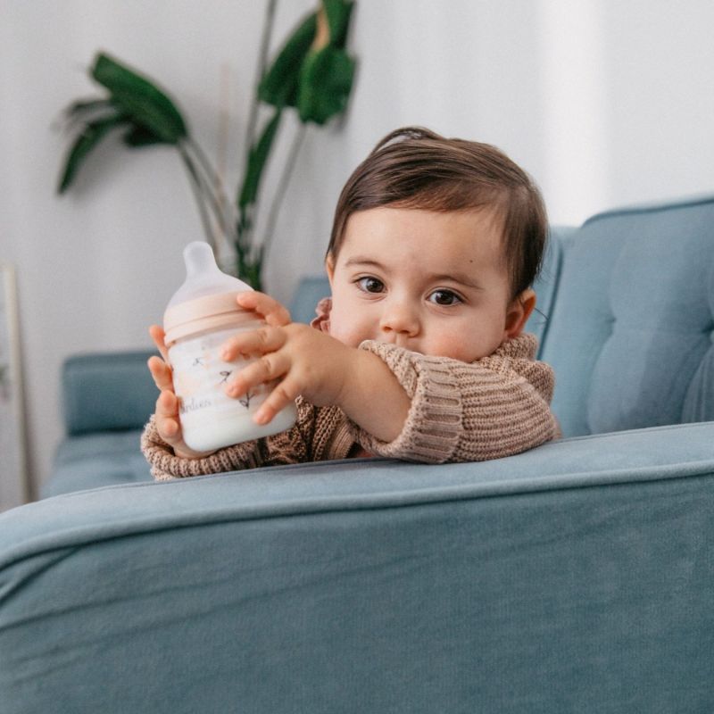 Biberon tétine SXPro S Birdies Rose (150Ml) Suavinex Ambiance 6