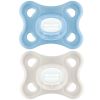Lot de 2 sucettes Comfort Bleu en silicone (2-12 mois) MAM Produit 1