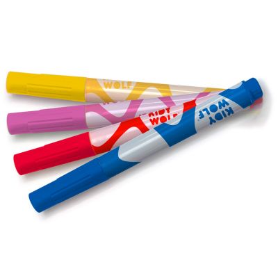 Lot de 4 marqueurs RMCB pour KIDYDRAW-PRO KIDYWOLF