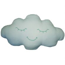Coussin Clouds nuage bleu (31,5 x 50 cm)  par Moepa