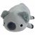 Variation Gris, noir du produit Porte-clé peluche Nemu Nemu Koala (14 cm) de la marque Trousselier