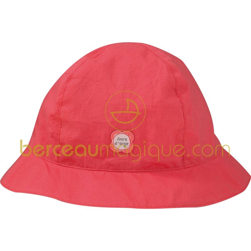 Chapeau Corail, rouge & co (4 tailles) Sucre d'orge