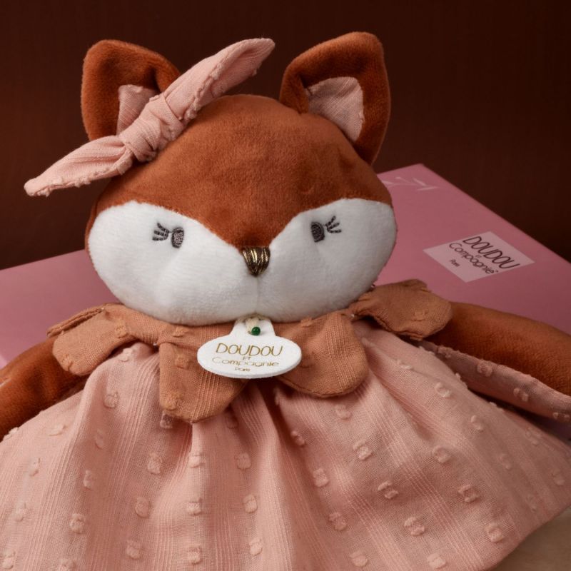 Doudou Mina marron (29 cm) Doudou et Compagnie Ambiance 5