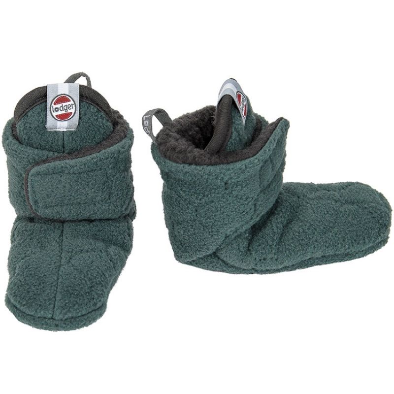 Chaussons vert canard Botanimal (3-6 mois) Lodger