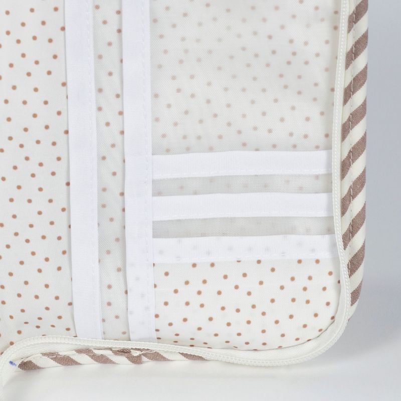 Protège carnet de santé Praliné Rayures Moka Walking Mum Produit 5