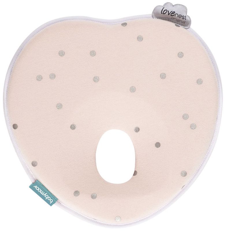 Coussin anti tête plate Lovenest original pink Babymoov