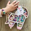 Coffret perles en bois licorne Sycomore Ambiance 2