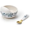 Set bol et cuillère en silicone Garden Leo Toile Elodie Details Produit 1