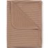 Couverture bébé Jersey Stripe Dunes marron (75 x 100 cm) - Bemini