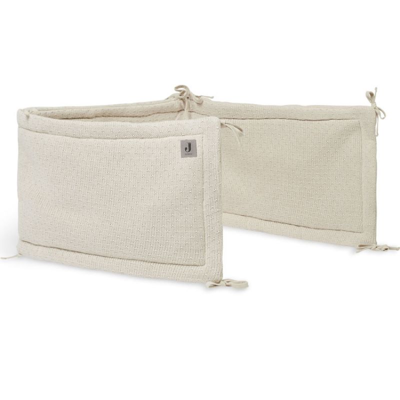 Tour de lit Bliss Knit Nougat (pour lit 60 x 120 et 70 x 140 cm) Jollein
