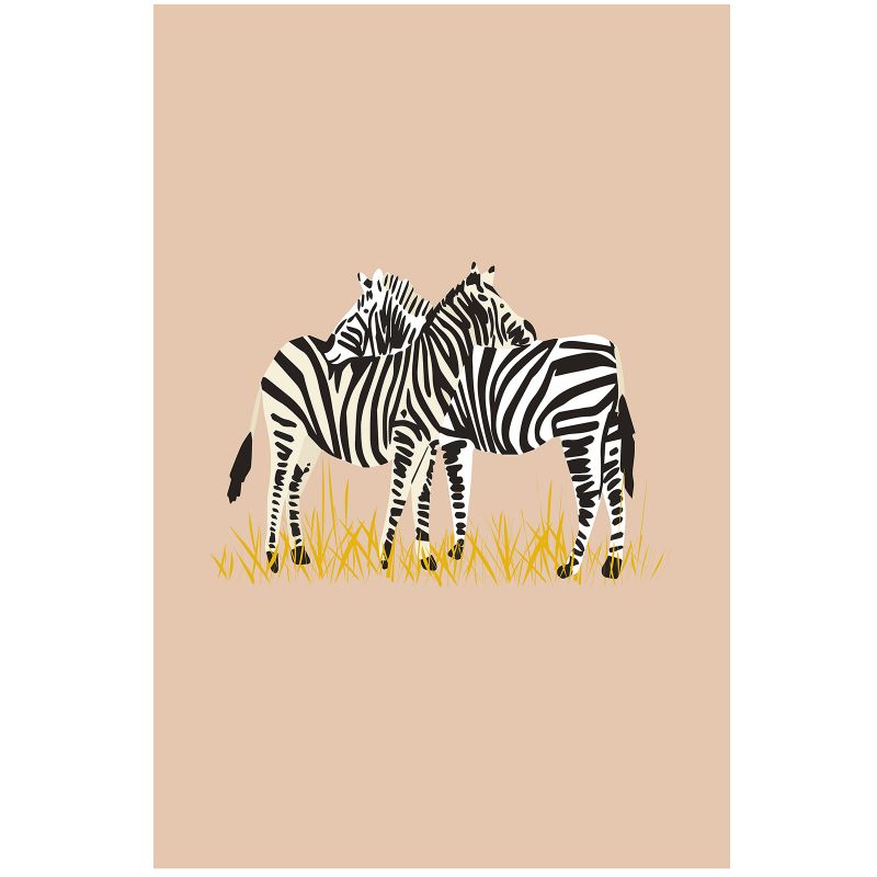 Affiche Zèbre (60 x 40 cm) Mimi'lou